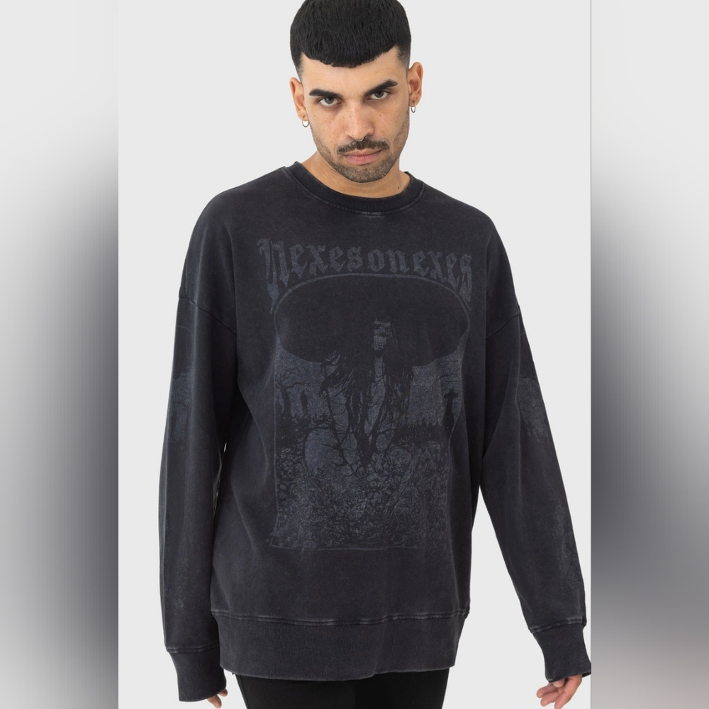 Killstar Hexes Witch Gothic Sweatshirt Hot Topic Dollskill Widow Sourpuss